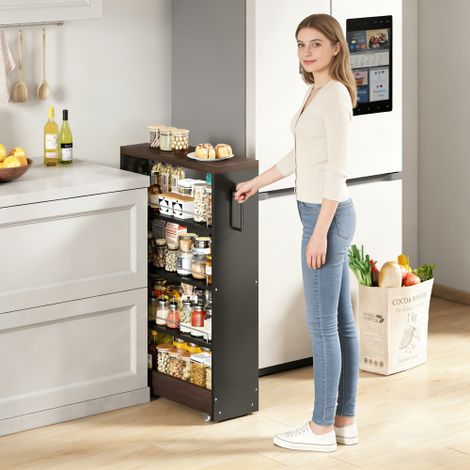 Vitrines, Étagères autoportantes, Grands buffets de cuisine, Meubles de rangement pour provisions, Bibliothèques de luxe avec éclairage LED, Étagères de présentation à niveaux multiples pour salon ou 
