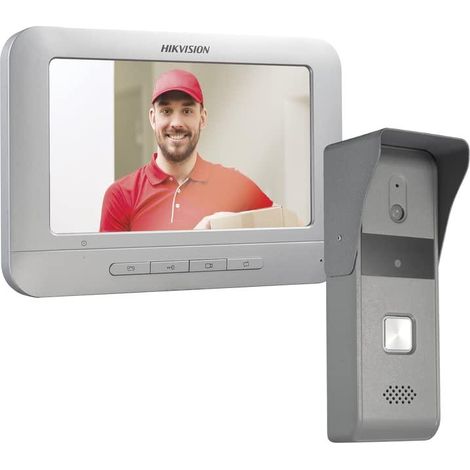 Hikvision DS-KIS203T videoportero gris 7 pulgadas (1/2)