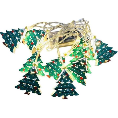 Luci a stringa LED impermeabili a batteria per Halloween, giardino, feste, albero di Natale (1/4)