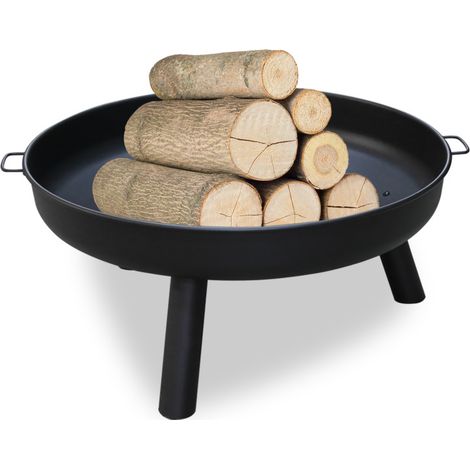 SWANEW Canasche da fuoco da 82 cm Canasche per fuoco Piantatura del camino del pavimento orologio con manici (1/5)