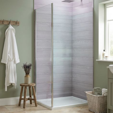 Duchy Pentire 6mm Shower Door Side Panel 900mm Wide