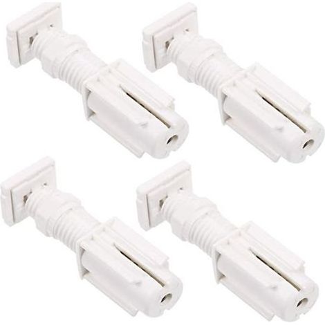 Un support pour store vénitien (sans perage), des clips de fixation pour store vénitien de 25 mm (sans clous) (1/5)