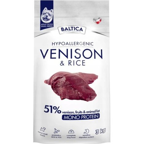 Croquettes pour chien BALTICA NUTRACEUTIC hypoallergéniques Game XS/S 12 kg (1/2)