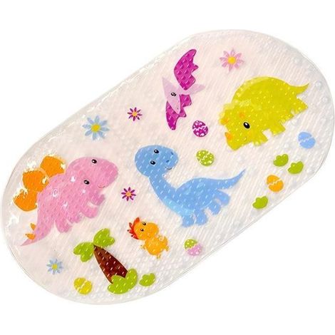 Alfombrilla antideslizante para el baño - Alfombrilla de ducha - Apta para niños - 6939 cm - Estilo 2 (1/5)