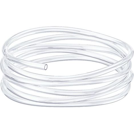 2m Aquarium Hose, Standard 4/6mm Air Pump Hose, Pure PVC Flexible Pipe for Aquarium, Garden, Terrarium, Pond