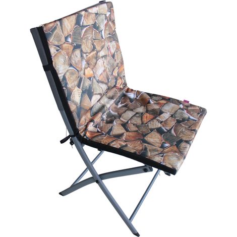 Coussin imperméable pour chaise avec dossier TIP 80x40 cm Polana (1/5)