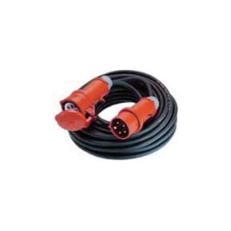 BACHMANN Prolunga H07RN-F 5G4,0mm² sw, 10m, CEE 32A rt, 346.171