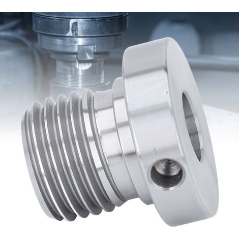 Spindeladapter für Holzdrehbank, Reduzierhülse, Spindelsitzadapter für Holzdrehbank, 33 mm Außengewinde, 18 mm Innengewinde (1/5)