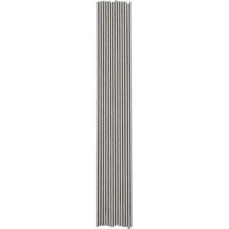 15 tiges HSS de 1 mm de diamètre et 100 mm de long pour le remplacement des barres de tour (1/4)