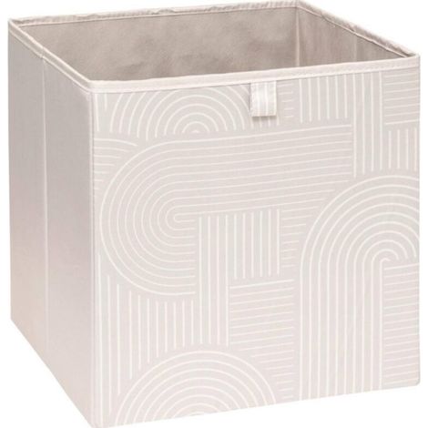 Boîte de Rangement Réversible "Arche" 31cm Beige (1/3)