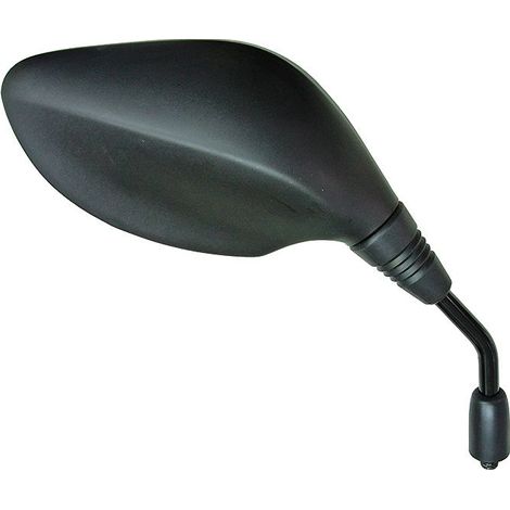 Espejo Emgo 2025/02 para Honda PCX 125/150 '10-'17, lado derecho (OEM: 88210-KWN-900), color negro (diseño original) (homologación).