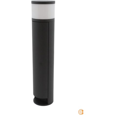 [GEBRAUCHT] B-Ware Deko Light Led Steckdosensäule Mit Zwei Steckdosen Ip44 Steckdosenleiste Lampe