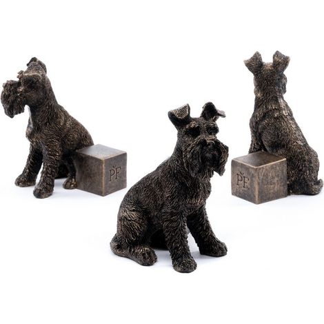 Schnauzer Plant Pot Feet - Set of 3 - L7 x W8 x H1 cm