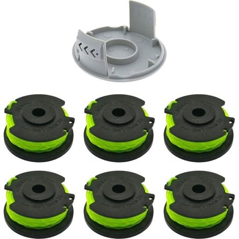 Ersatzspule für Ryobi RAC142 36V, Zubehör für Tonabnehmer, Ersatzspule für Tonabnehmer, für Brosses Radio RLT36B33 und RY36LT33A-0 (6 Spulen + 1 Kapuziner) (1/5)