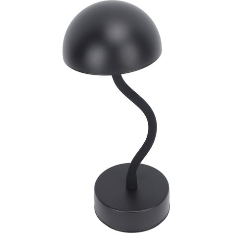 Lampe de table sans fil, 3 couleurs, intensité lumineuse réglable, lampe de bureau LED rechargeable, veilleuse tactile, lampe de chevet flexible (1/5)