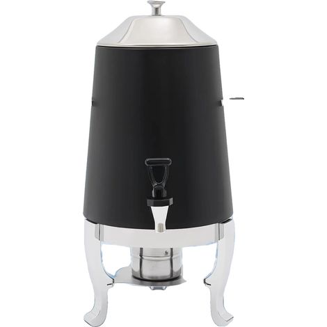 Dispensador de bebidas calientes, isotérmico, de gran capacidad, negro. (1/5)
