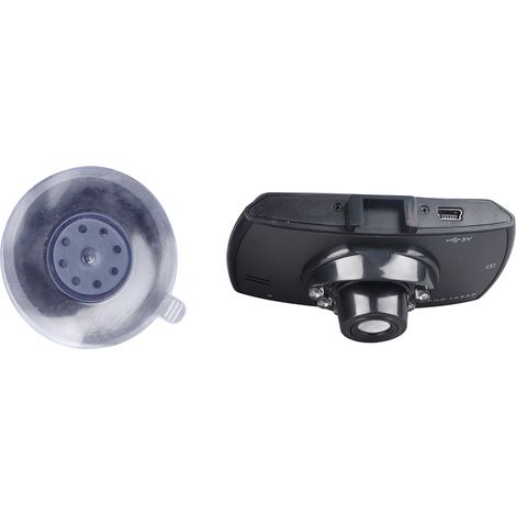 Caméra de voiture 2,2 pouces Full HD 1080P avec écran LCD, stationnement, détecteur de mouvement, enregistrement en boucle, capteur G, dashcam embarquée (1/5)