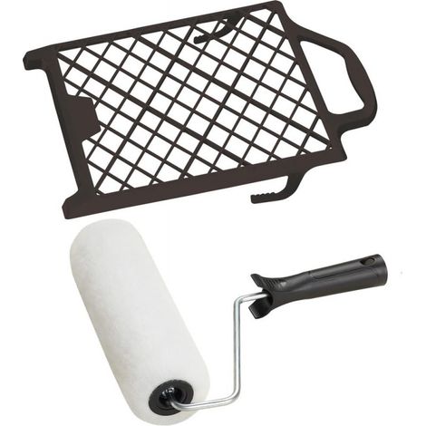 Conjunto de pintura, 2 piezas (pintura de rodillos 25 cm, cuadrícula) (1/2)