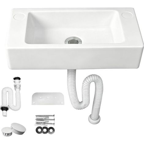 Mini lavabo en plastique fin 40 x 20 x 11 cm (1/5)