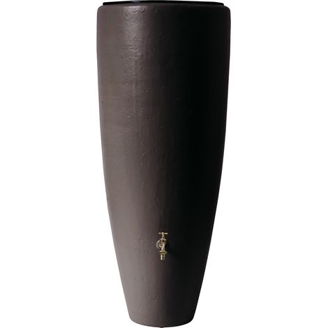 Wassertank 2in1 300 L 118h 59Ø mm - GRAF Graphitgrau - Con filtro e rubinetto
