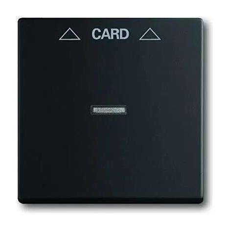 Busch-Jaeger Embellecedor para interruptor plástico negro mate