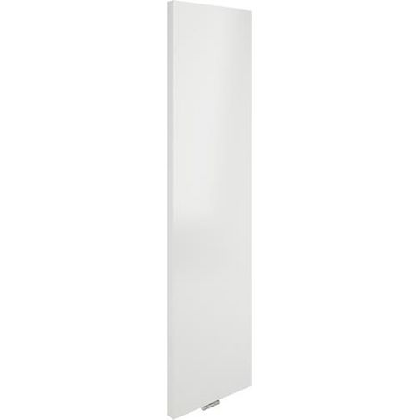 Radiateur d'appoint LISCIO blanc, raccordement central, 1800x600mm