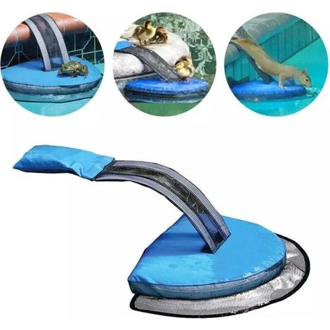 20151.5CM Piscine petits animaux Escape net grenouille Birdie Escape net sauver les animaux de la piscine Escape pass