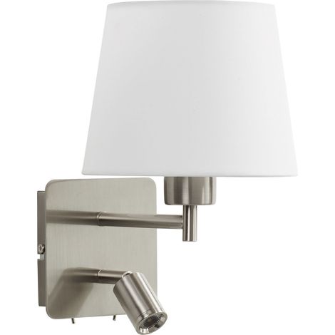 Aplique MAILAND E27+LED cromo (1/2)