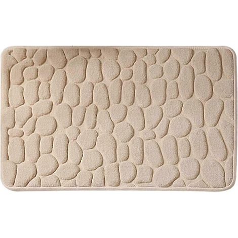 Saugfähige und rutschfeste Badematte aus Memory-Schaum, Massagematte für die Dusche, Oberfläche abwaschbar.