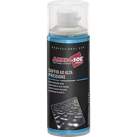 Bomboletta aria compressa ad alta pressione da 400 ml in Spray contro polvere PC tastiera con cannuccia (1/3)