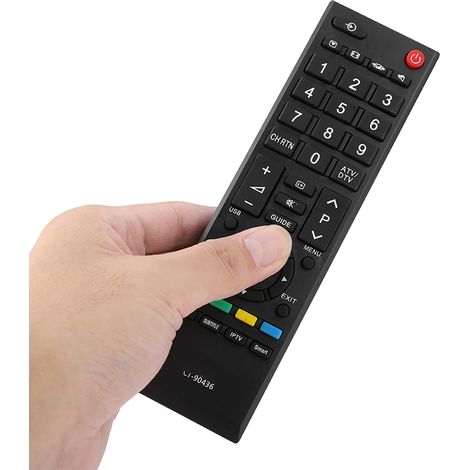 Télécommande pour téléviseurs Toshiba CT-90436, CT-90325, CT-90351, CT-90329, CT-90380, CT-90386 et CT-90336 (1/5)