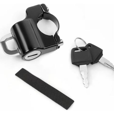 Universal anti-theft device for motorcycle helmets, e-bikes, protective helmets, electric bicycles and tricycles anti-theft hook.--DTEKGAZ