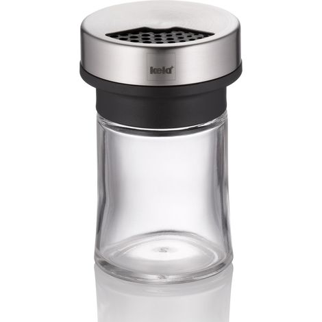 Dispenser per spezie Kela Miko, vetro/acciaio inox, 0,07 l, diametro 6 x 9,5 cm (1/5)