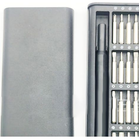 24-in-1 Präzisionsschraubendreher-Set, magnetische S2-Bits mit Kunststoffgriff für die Reparatur von Smartphones und Laptops (1/5)