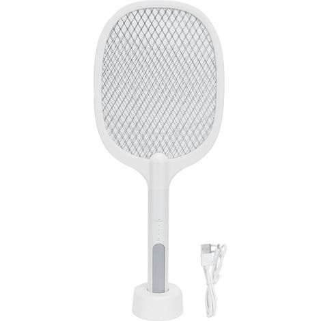 Raquette électrique anti-moustiques USB Lampe tueuse photocalyptique pour maison bureau (1/5)