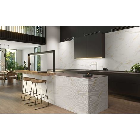Vichy – Baldosa porcelánica efecto mármol · interior - Blanco - 60x60 cm - Caja (1/5)