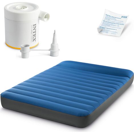 Intex TruAire Dura-Beam Full Camping Matratze Blau, Grau 64012 Belastbarkeit (Gewicht) (max.) 272 kg (1/5)