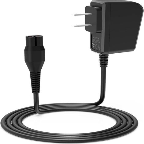 LIFCAUSAL Chargeur 4,3V 70mA CFY0430070 pour rasoir Philips QP2520/QP2572/A00390 - Prise américaine type B 100-240V CA (1/5)
