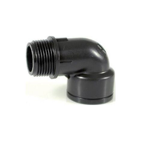 25 x RACCORDO POLIPROP GOMITO 90 MAS/FEM 1