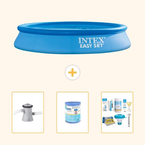 Intex Piscine Easy Set Ronde - 305x61 cm - 4-pièces  S22381 (1/5)