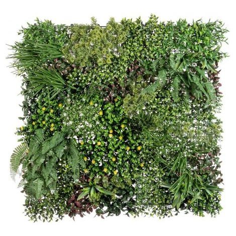 Siepe sintetica Yes Everyday pannello mix con fiori 0790458