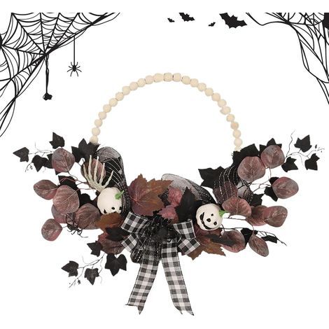 Couronne d'halloween - Décorations Guirlande Feuilles d'Érable - Décoration (1/5)