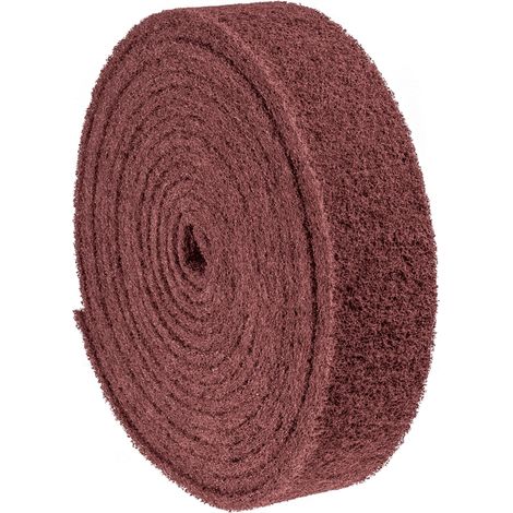 PFERD TOOLS POLINOX Vliesbandrolle VBR 100mmx10m Korund A80 für Feinschliff und Finish