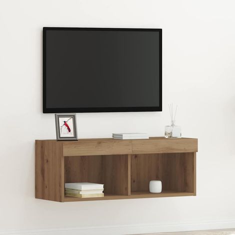 TV-Schrankset Artisan-Eiche 80 x 30 x 30 cm Holzwerkstoff