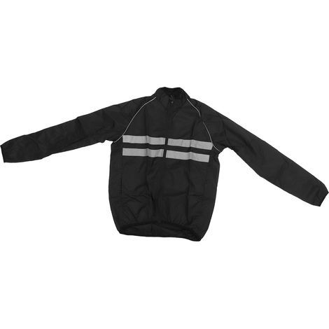 Atmungsaktive, langärmelige Motorradjacke mit reflektierenden Streifen, ideal zum Radfahren, Laufen, Wandern, Angeln und Bergsteigen (Größe 2XL).