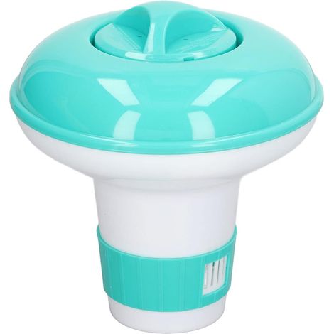 Swimming Pool Automatic Chemical Dispenser Cleaning Accessory PP Floating Products Optimization Feeder Floater Lagoon Blue Doser Chlorine Chlorine (1/5)