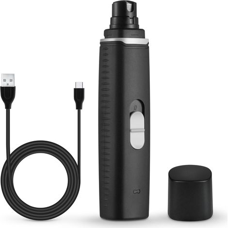 Taille-ongles électrique haute puissance rechargeable pour chats et chiens : soin des ongles et manucure pour animaux...