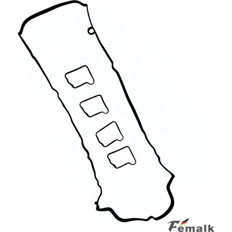 Suitable for Mercedes-Benz M271 engine valve cover gasket 2710161221 (1/5)