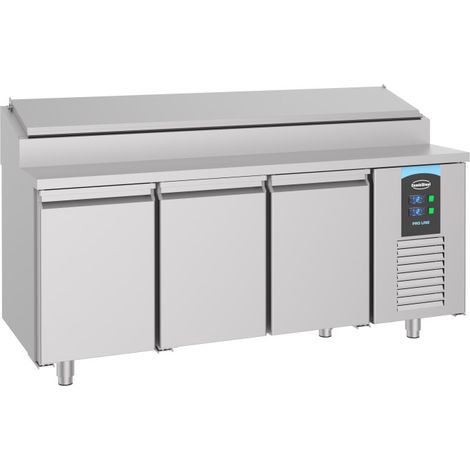 Saladette 3 portes 10x 1/3GN récipient - Combisteel (1/4)