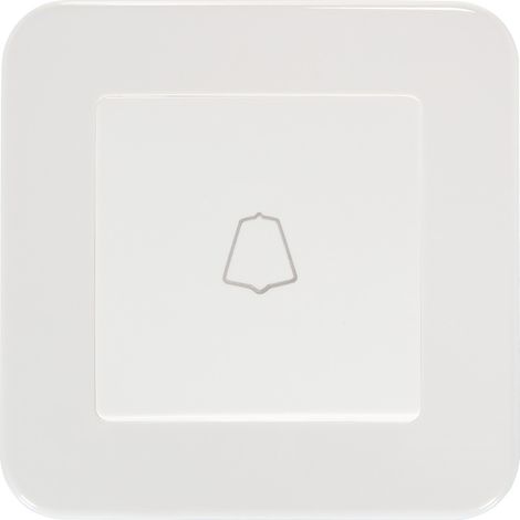 Bouton Poussoir Classic  Blanc (1/4)